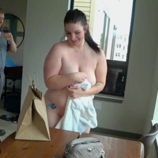 Анальная ебля для толстухи, жирную ебет в жопу